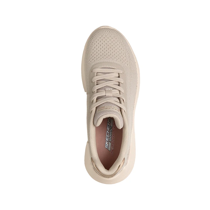 Tenis Skechers Bobssquadwaves-Currentlook Mujer-Blanco Hueso 5