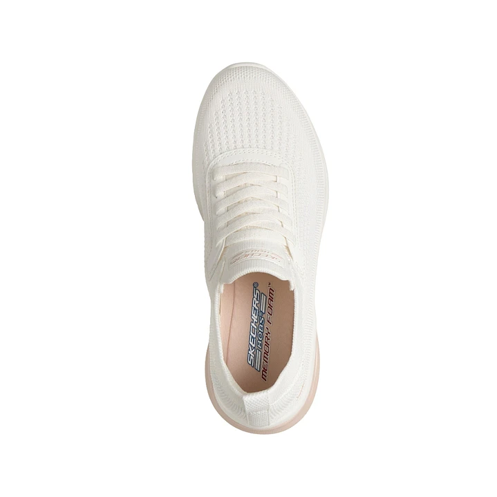 Tenis Skechers Bobs Arc Waves 2.0-Now Sprint Mujer-Blanco 5