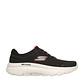 Tenis Skechers Go Walk Max Cushioning Hyper Mujer-Negro/Rosa - Miniatura 1
