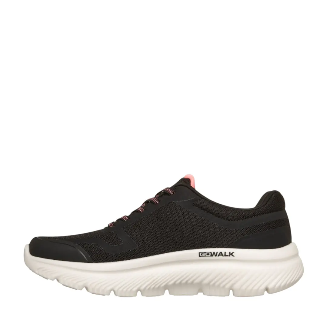 Tenis Skechers Go Walk Max Cushioning Hyper Mujer-Negro/Rosa 3