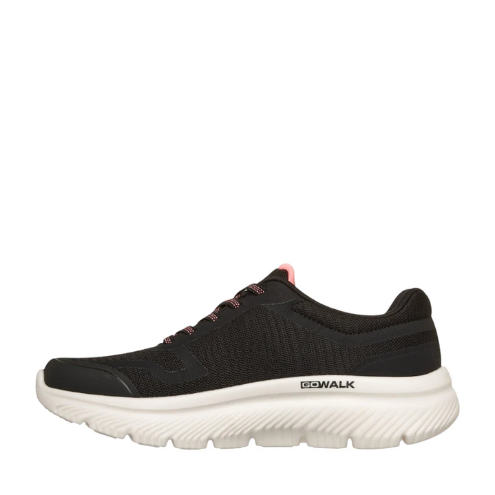 Tenis Skechers Go Walk Max Cushioning Hyper Mujer-Negro/Rosa 3
