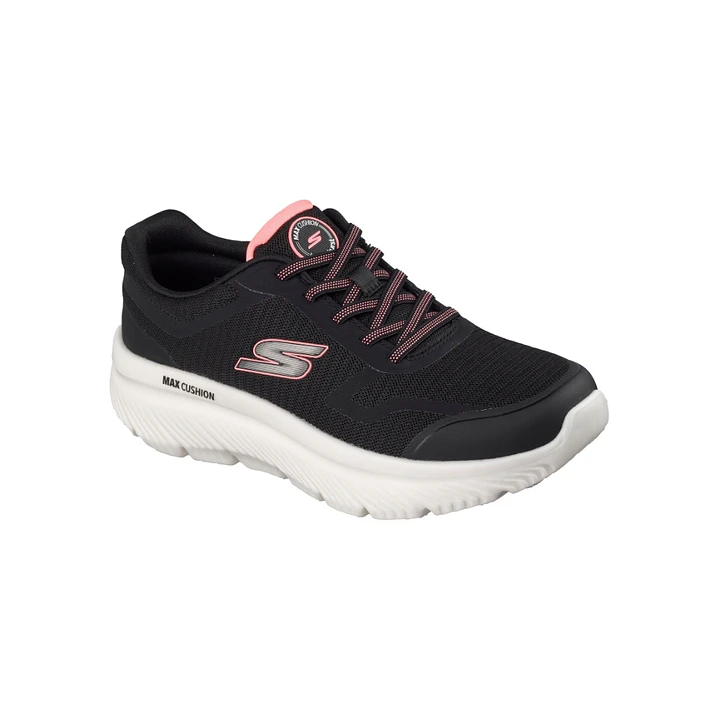 Tenis Skechers Go Walk Max Cushioning Hyper Mujer-Negro/Rosa 4