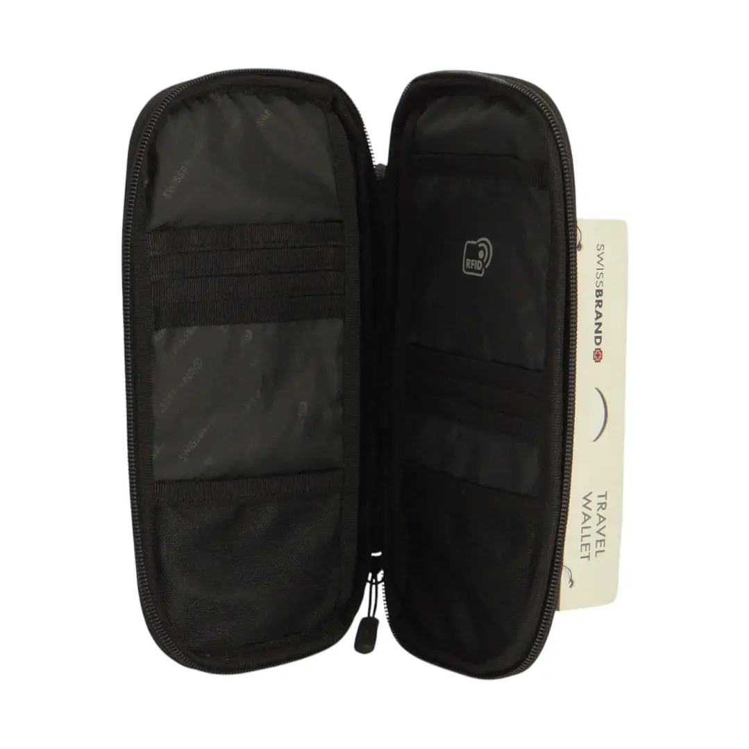 Porta Pasaporte Swissbrand Opfikon-Negro 3
