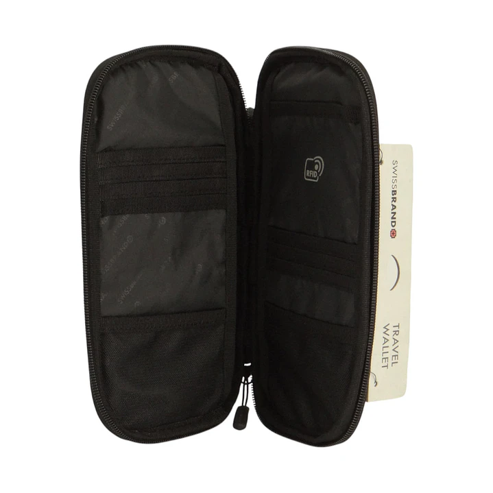 Porta Pasaporte Swissbrand Opfikon-Negro 3