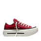 Tenis Converse Ctas Lift Double Stack Mujer-Rojo - Miniatura 1