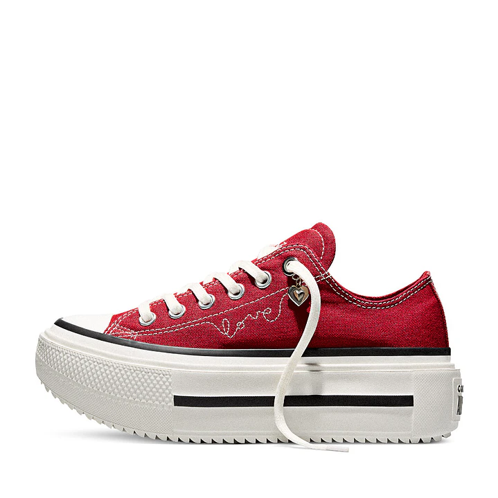 Tenis Converse Ctas Lift Double Stack Mujer-Rojo 3