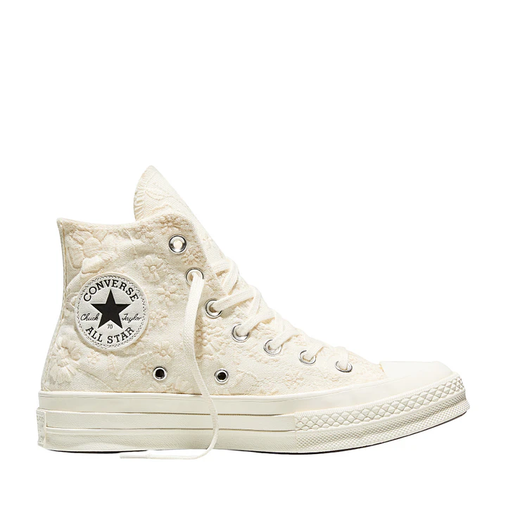 Botas Converse Chuck 70 Mujer-Beige Crema 1