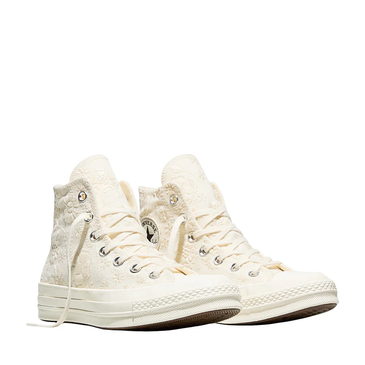 Botas Converse Chuck 70 Mujer-Beige Crema 4