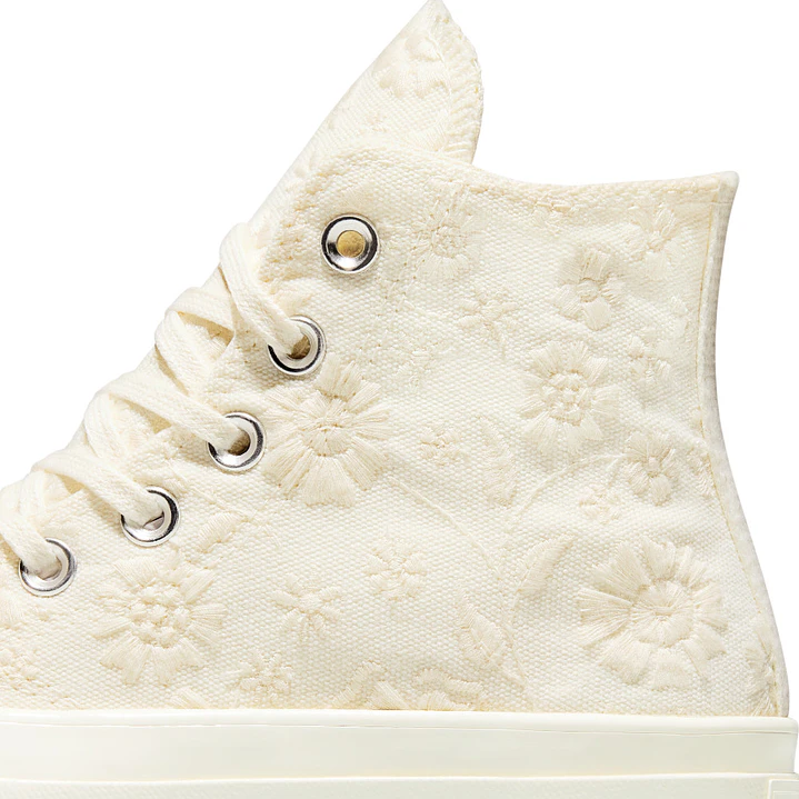Botas Converse Chuck 70 Mujer-Beige Crema 7