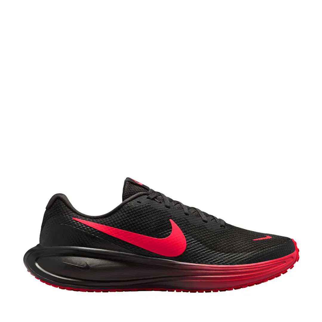 Tenis Nike Revolution 8 Hombre-Negro/Rojo 1