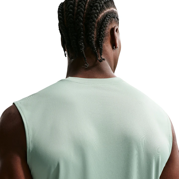 Camiseta Sin Mangas Nike M Df Tee Std Flex Hombre-Verde 2