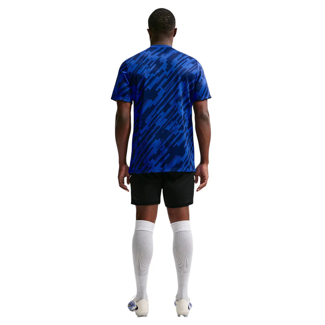 Camiseta Nike M Df Acd Ss Top Aop Hombre-Azul 4
