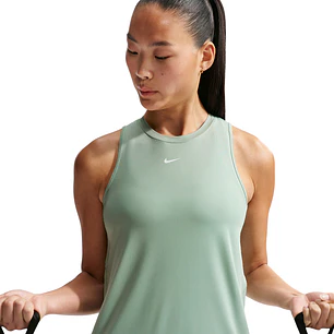 Camiseta Sin Mangas Nike One Classic Df Tank Mujer-Verde