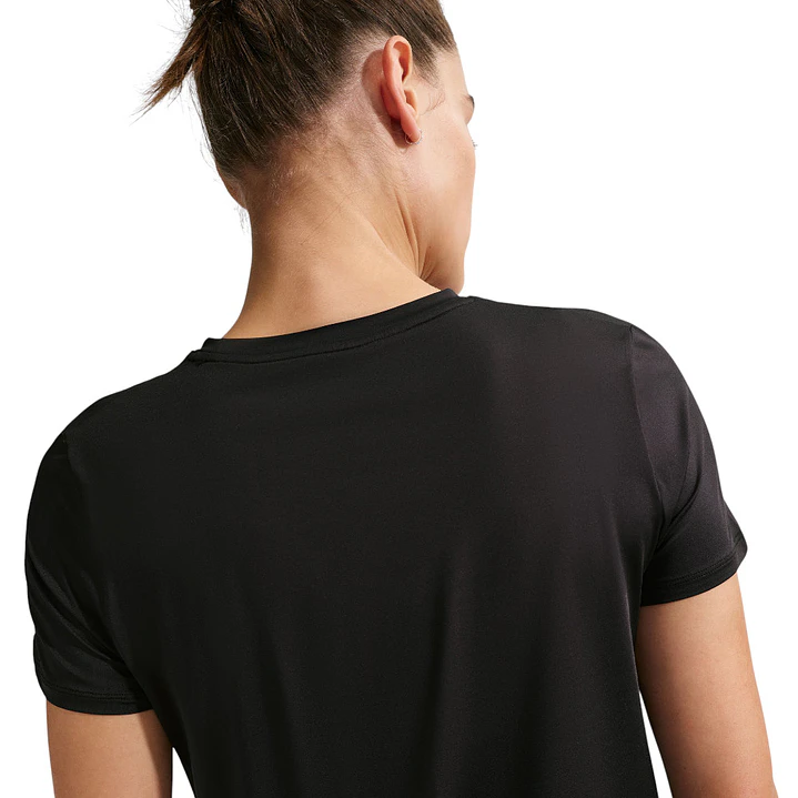 Camiseta Nike W One Classic Df Ss Top Mujer-Negro 2