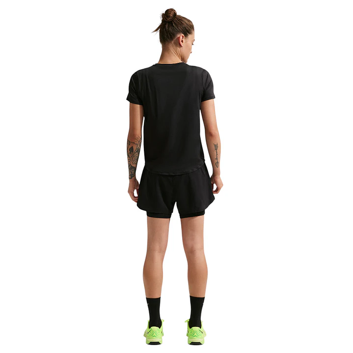 Camiseta Nike W One Classic Df Ss Top Mujer-Negro 4