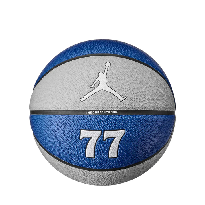 Balon Nike Jordan All Court 8P L Doncic D Hombre-Gris/Azul 2