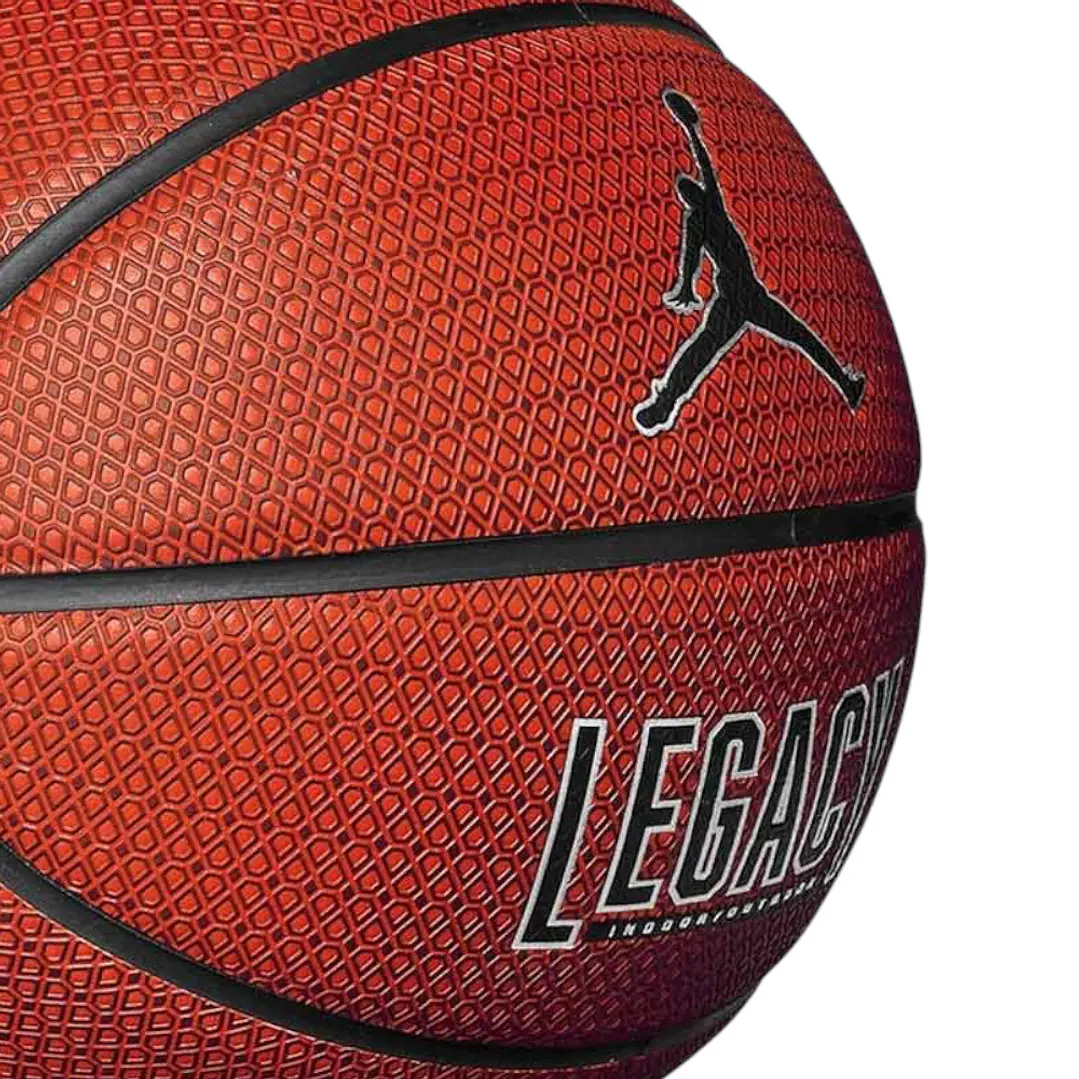 Balon Nike Jordan Legacy 2.0 8P Deflated Hombre-Naranja 3