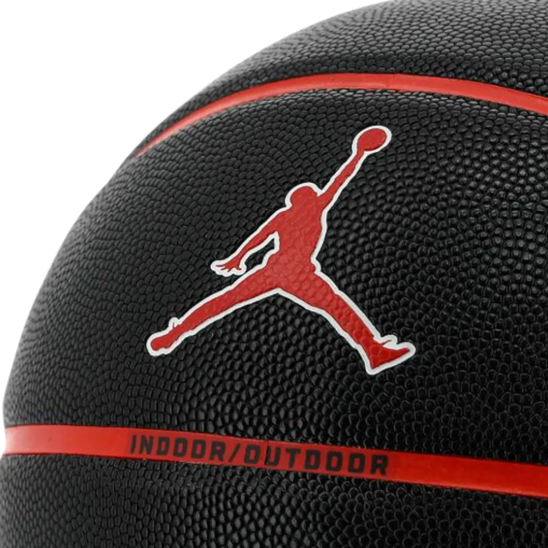 Balon Nike Jordan Ultimate 2.0 8P Deflate Hombre-Negro/Rojo 4