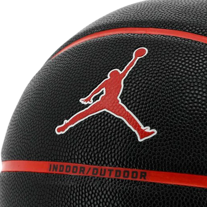Balon Nike Jordan Ultimate 2.0 8P Deflate Hombre-Negro/Rojo 4