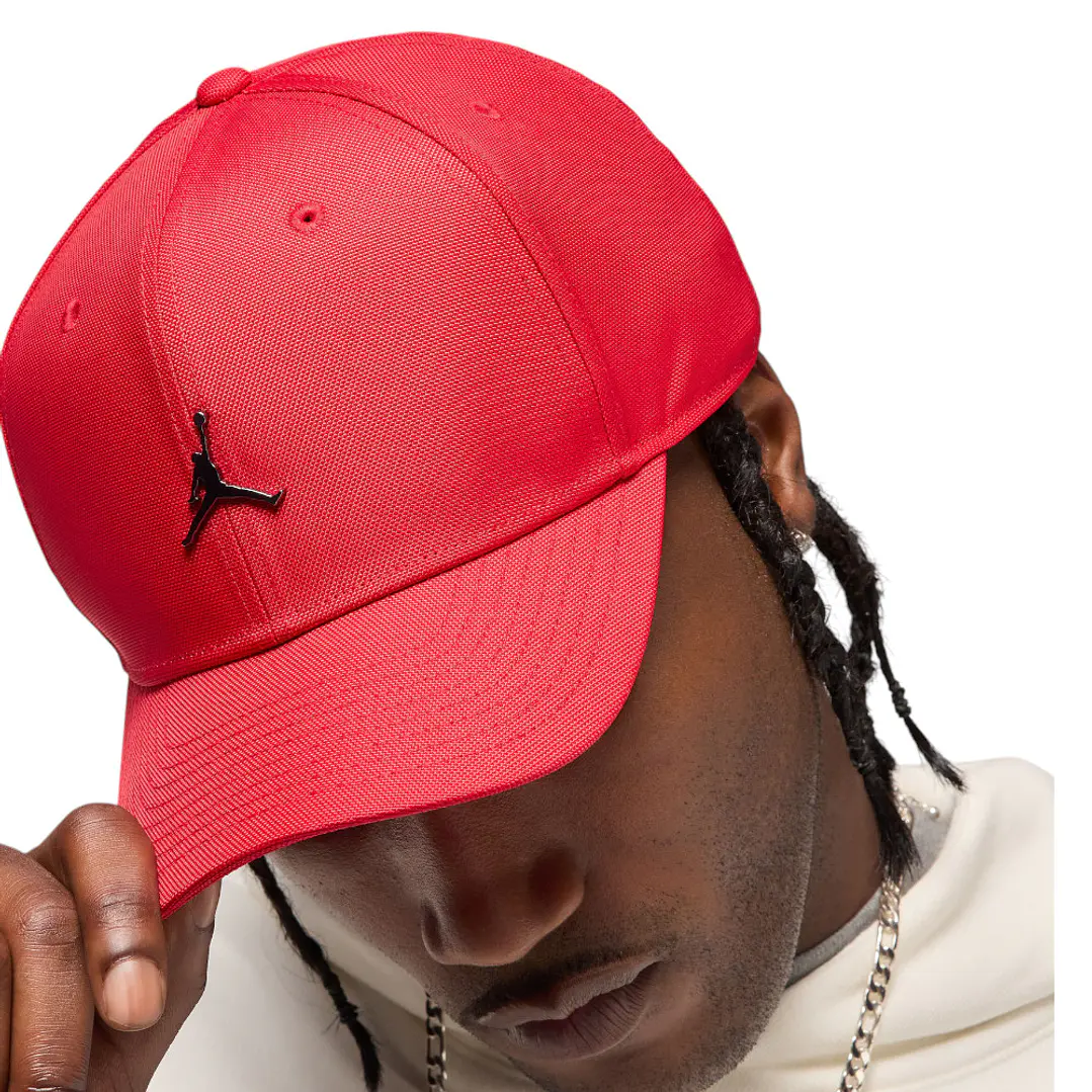Gorra Nike U J Rise Cap S Cb Mtl Jm Hombre-Rojo 2