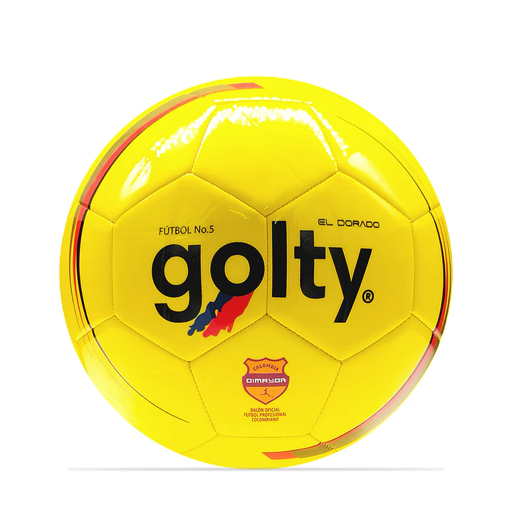 Balon Golty Futbol No Profesional Dorado-Amarillo 1