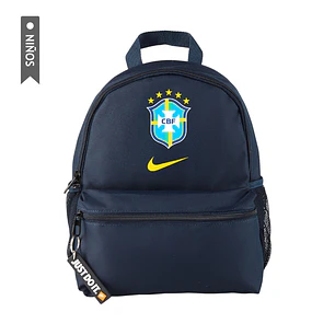 Morral Nike Brasil Youth Jdi Mini-Azul