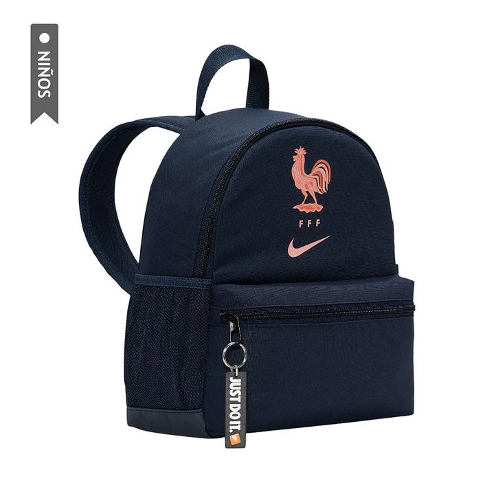 Morral Nike France Youth Jdi Mini-Azul 3