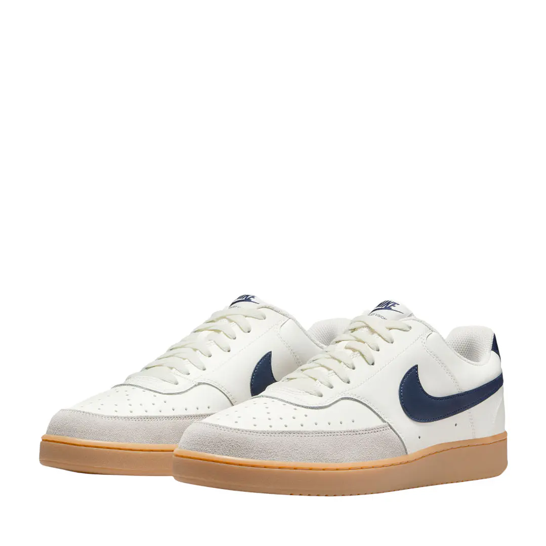 Tenis Nike Court Vision Lo Fwco 2 Hombre-Beige/Azul 4