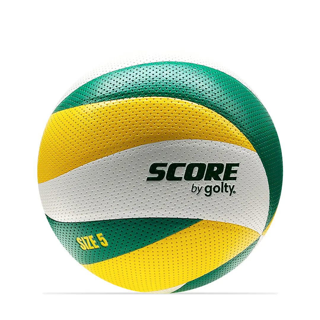 Balon Voleibol Laminado Score By Golty No.5-Verde/Amarillo 1