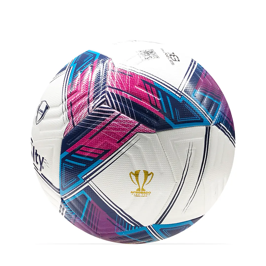 Balon De Futbol Pro Golty Elite Dualtech No.4-Azul/Fucsia 4