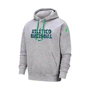 Hoodie Nike An M Club Po Ft Hombre-Gris