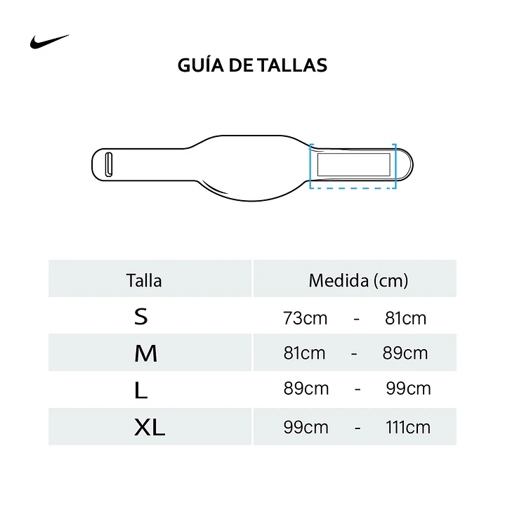 Cinturon Nike Para Pesas Strength Training Belt 3.0-Negro 6
