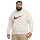 Hoodie Nike Club Brushed Back Chenille Futura-Blanco - Miniatura 1