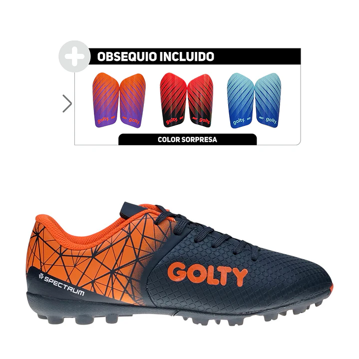 Zapatillas Golty Pro Spectrum Turf-Azul 1