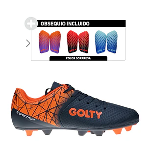 Guayos Golty Pro Spectrum Caucho-Azul/Naranja