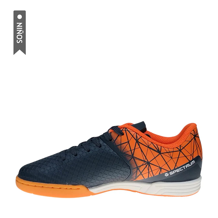 Zapatilla Golty Pro Spectrum Indoor Niño-Azul/Naranja 3
