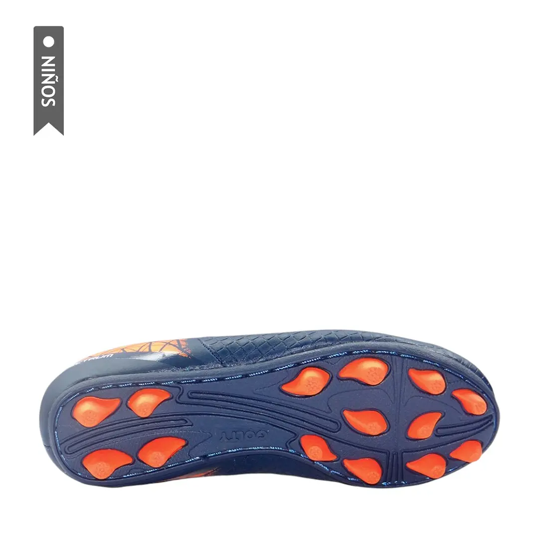 Guayos Golty Pro Spectrum Formacion Niño-Azul/Naranja 5