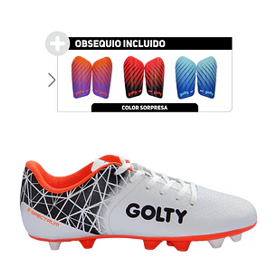 Guayos Golty Pro Spectrum Caucho-Blanco/Negro
