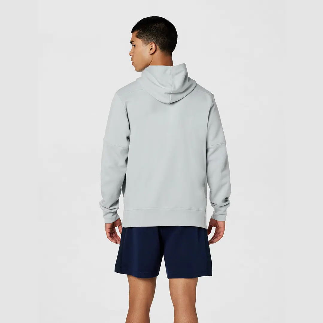 Hoodie Nike Club Varsity Hombre-Gris 3