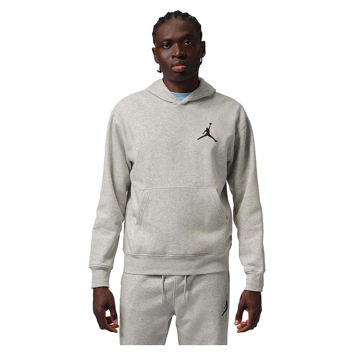 Hoodie Nike M J Jumpman Flc Po 2 Hombre-Gris 1