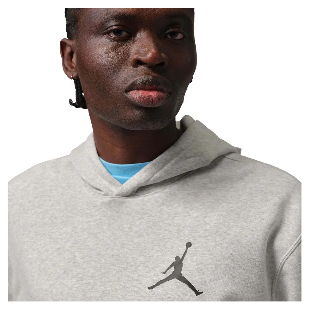 Hoodie Nike M J Jumpman Flc Po 2 Hombre-Gris 3