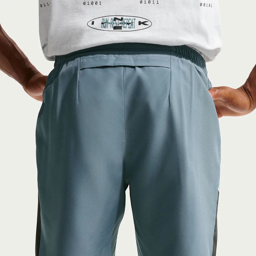 Pantaloneta Nike Df Miler 7Bf Hombre-Verde Azulado 2