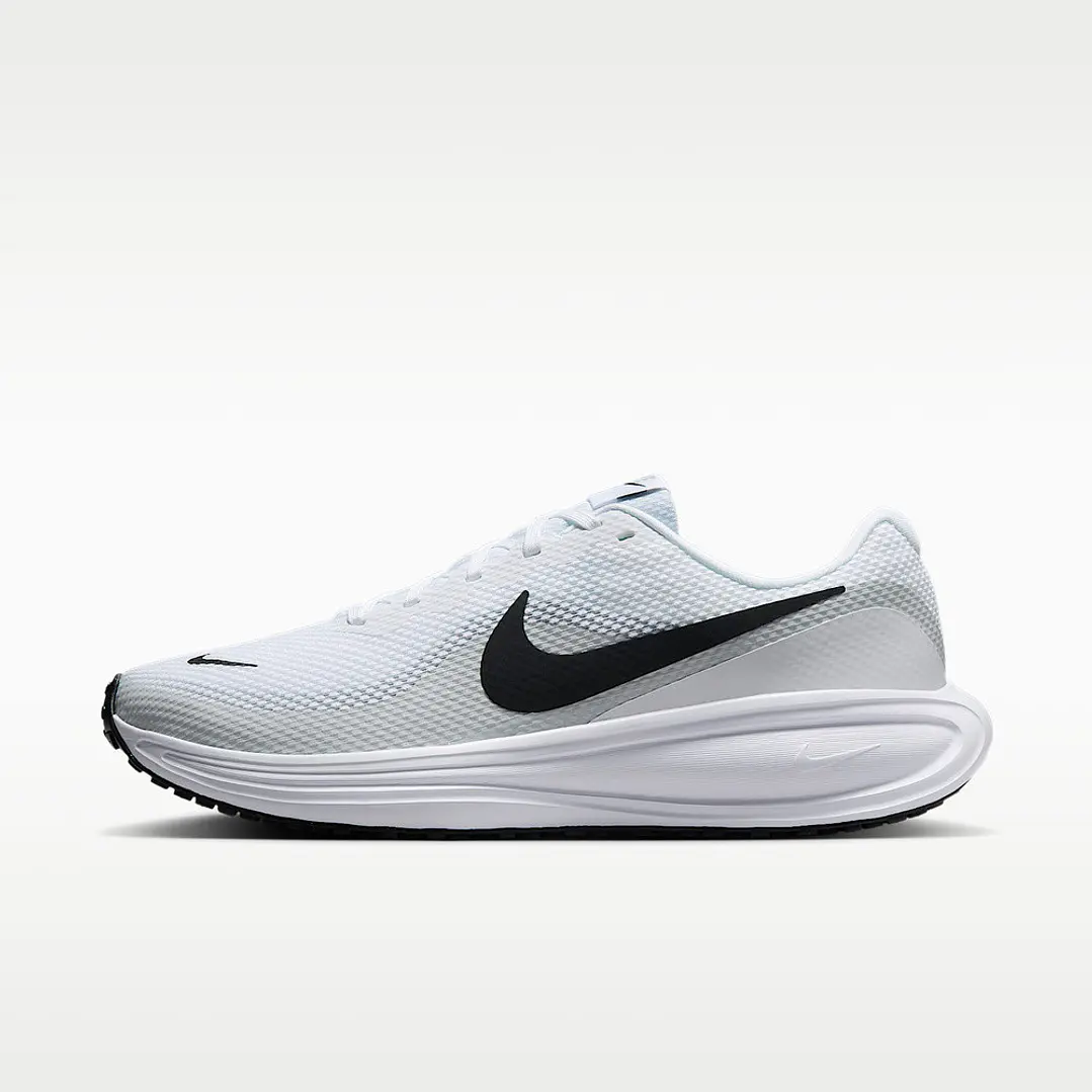 Tenis Nike Revolution 8 Hombre-Blanco/Negro 1