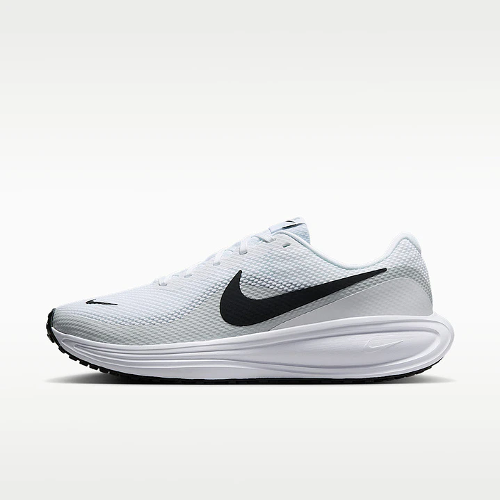 Tenis Nike Revolution 8 Hombre-Blanco/Negro 1