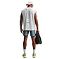 Pantaloneta Nike Df Miler 7Bf Hombre-Verde Azulado - Miniatura 4