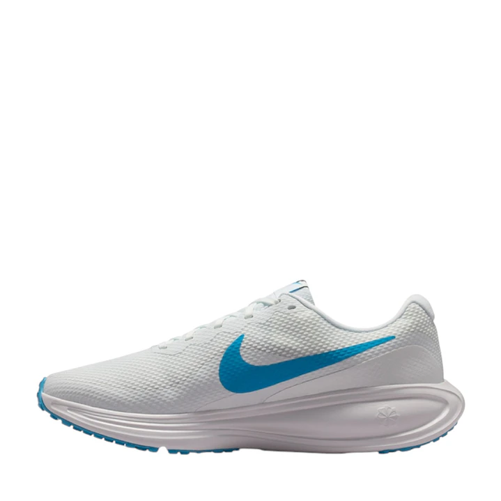 Tenis Nike Revolution 8 Hombre-Blanco/Azul 3