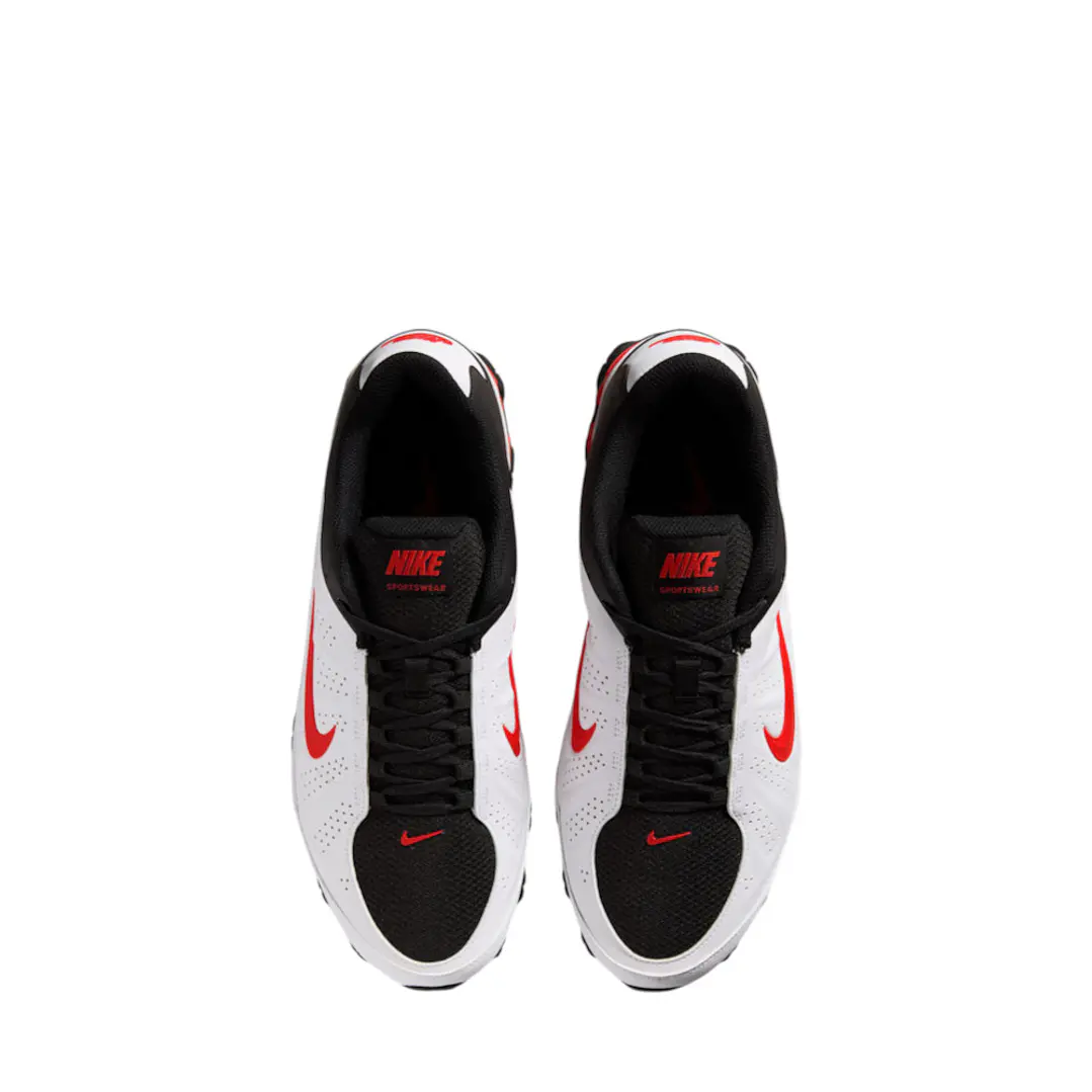 Tenis Nike Reax 8 Nsw Sl Hombre-Blanco/Rojo 5