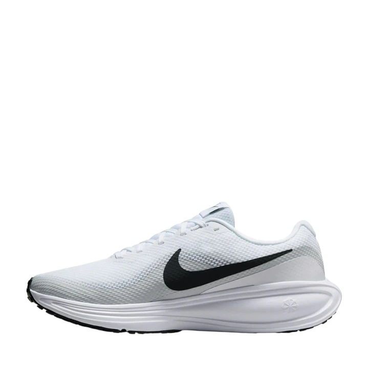 Tenis Nike Revolution 8 Hombre-Blanco/Negro 3