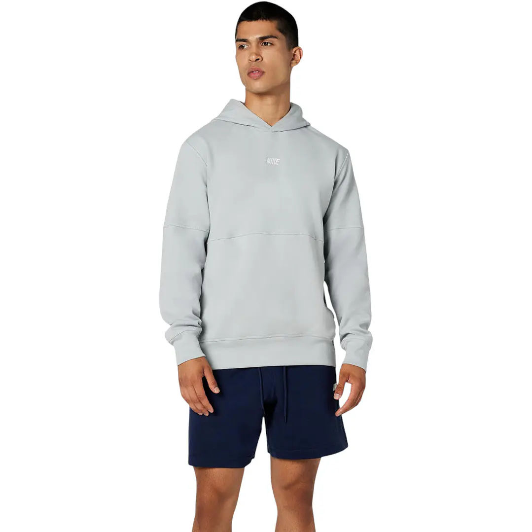 Hoodie Nike Club Varsity Hombre-Gris 1
