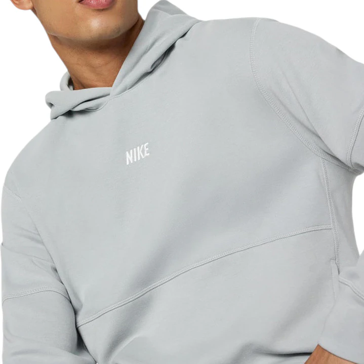 Hoodie Nike Club Varsity Hombre-Gris 4